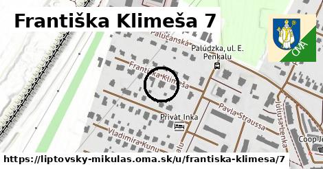 Františka Klimeša 7, Liptovský Mikuláš