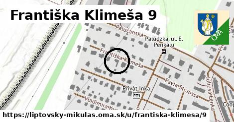 Františka Klimeša 9, Liptovský Mikuláš