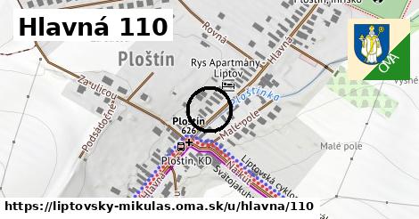 Hlavná 110, Liptovský Mikuláš