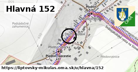 Hlavná 152, Liptovský Mikuláš