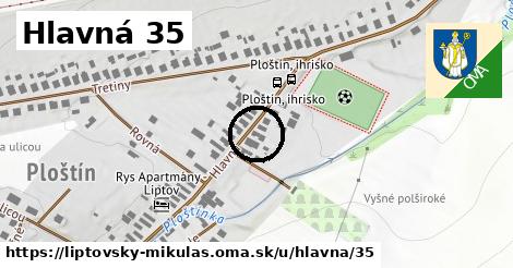 Hlavná 35, Liptovský Mikuláš