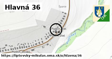 Hlavná 36, Liptovský Mikuláš