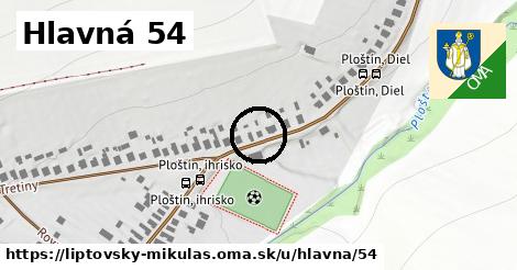 Hlavná 54, Liptovský Mikuláš