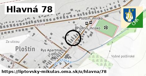 Hlavná 78, Liptovský Mikuláš