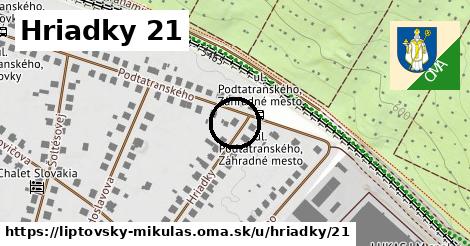 Hriadky 21, Liptovský Mikuláš