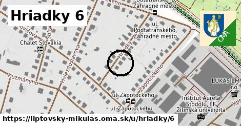 Hriadky 6, Liptovský Mikuláš