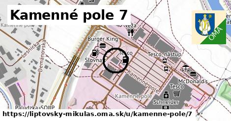 Kamenné pole 7, Liptovský Mikuláš