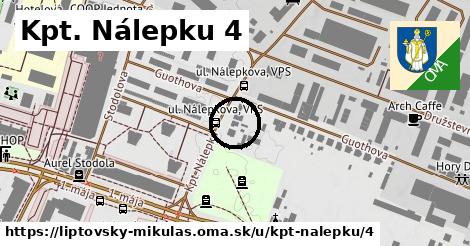 Kpt. Nálepku 4, Liptovský Mikuláš