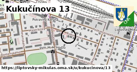 Kukučínova 13, Liptovský Mikuláš