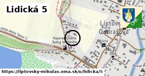 Lidická 5, Liptovský Mikuláš