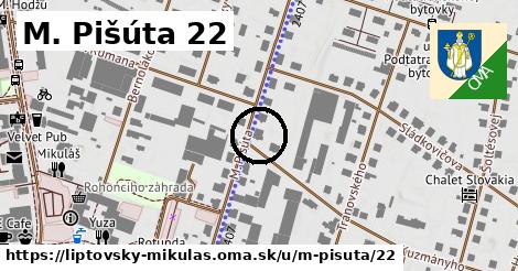 M. Pišúta 22, Liptovský Mikuláš