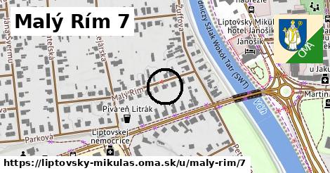 Malý Rím 7, Liptovský Mikuláš