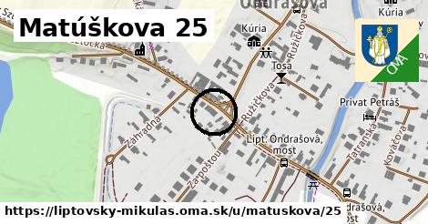 Matúškova 25, Liptovský Mikuláš