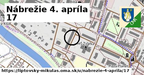 Nábrežie 4. apríla 17, Liptovský Mikuláš