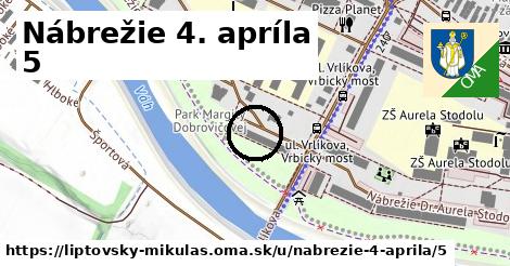 Nábrežie 4. apríla 5, Liptovský Mikuláš