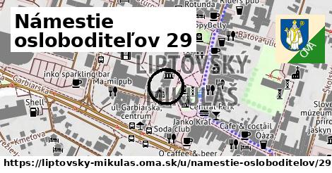 Námestie osloboditeľov 29, Liptovský Mikuláš