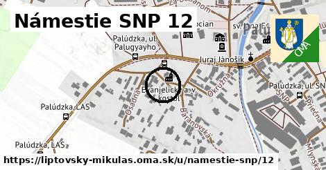 Námestie SNP 12, Liptovský Mikuláš