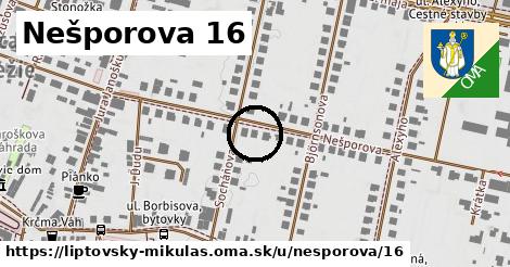 Nešporova 16, Liptovský Mikuláš