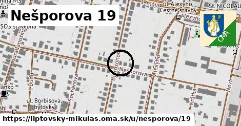 Nešporova 19, Liptovský Mikuláš