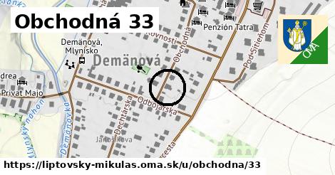 Obchodná 33, Liptovský Mikuláš