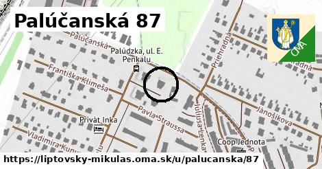 Palúčanská 87, Liptovský Mikuláš