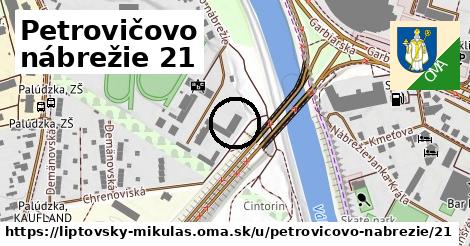 Petrovičovo nábrežie 21, Liptovský Mikuláš