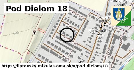 Pod Dielom 18, Liptovský Mikuláš