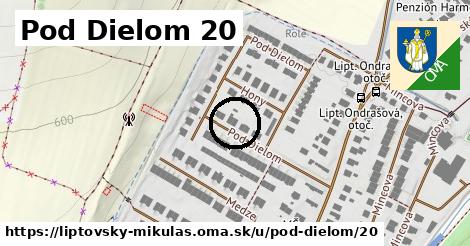 Pod Dielom 20, Liptovský Mikuláš