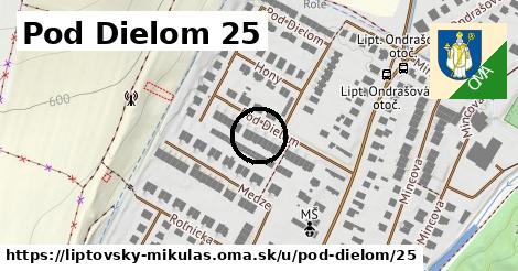 Pod Dielom 25, Liptovský Mikuláš