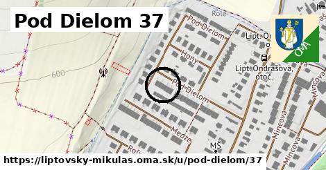 Pod Dielom 37, Liptovský Mikuláš