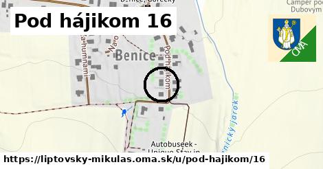 Pod hájikom 16, Liptovský Mikuláš