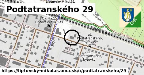 Podtatranského 29, Liptovský Mikuláš