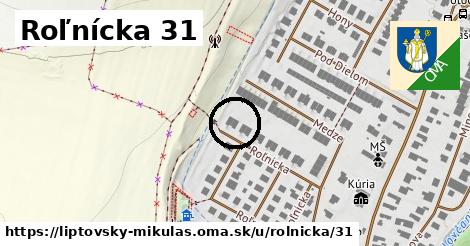 Roľnícka 31, Liptovský Mikuláš