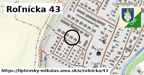 Roľnícka 43, Liptovský Mikuláš