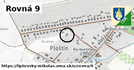 Rovná 9, Liptovský Mikuláš