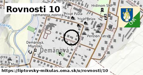 Rovnosti 10, Liptovský Mikuláš