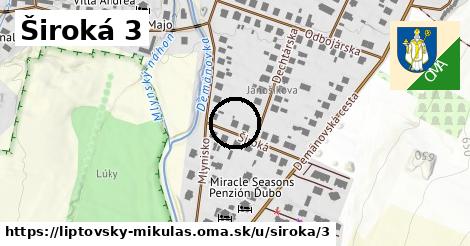 Široká 3, Liptovský Mikuláš