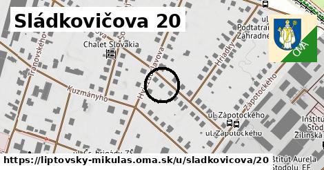 Sládkovičova 20, Liptovský Mikuláš