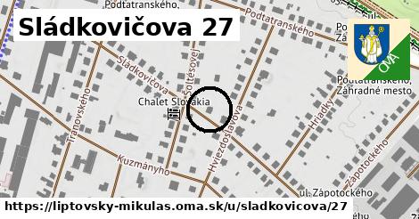 Sládkovičova 27, Liptovský Mikuláš