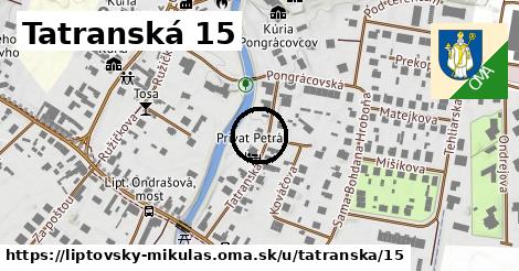 Tatranská 15, Liptovský Mikuláš