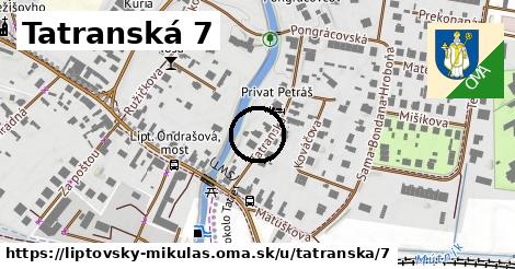 Tatranská 7, Liptovský Mikuláš