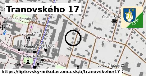 Tranovského 17, Liptovský Mikuláš