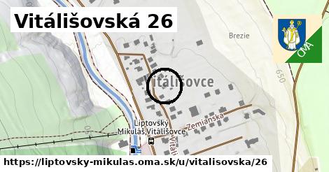 Vitálišovská 26, Liptovský Mikuláš