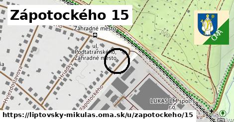 Zápotockého 15, Liptovský Mikuláš