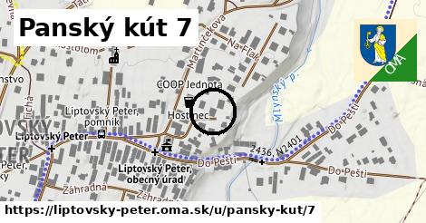 Panský kút 7, Liptovský Peter