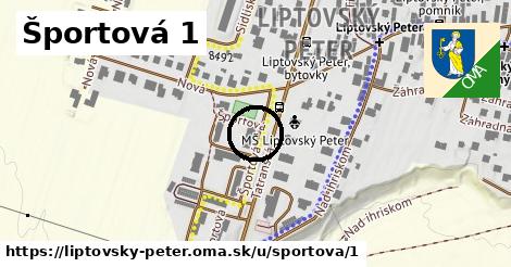 Športová 1, Liptovský Peter