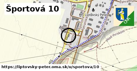 Športová 10, Liptovský Peter