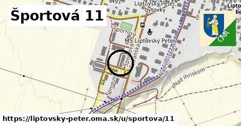 Športová 11, Liptovský Peter