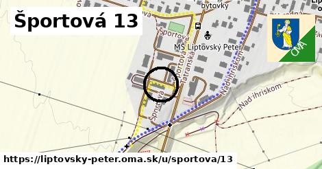 Športová 13, Liptovský Peter