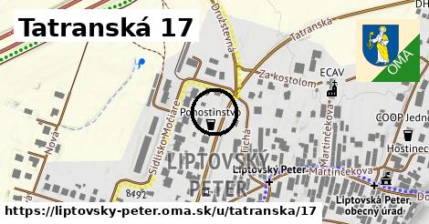 Tatranská 17, Liptovský Peter